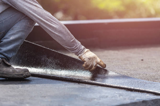 Professional Waterproofing technician working in Heislerville, NJ